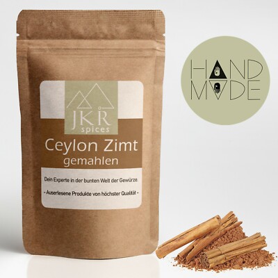 250g  Ceylon Zimt Pulver Ceylonzimt gemahlene Zimtstangen