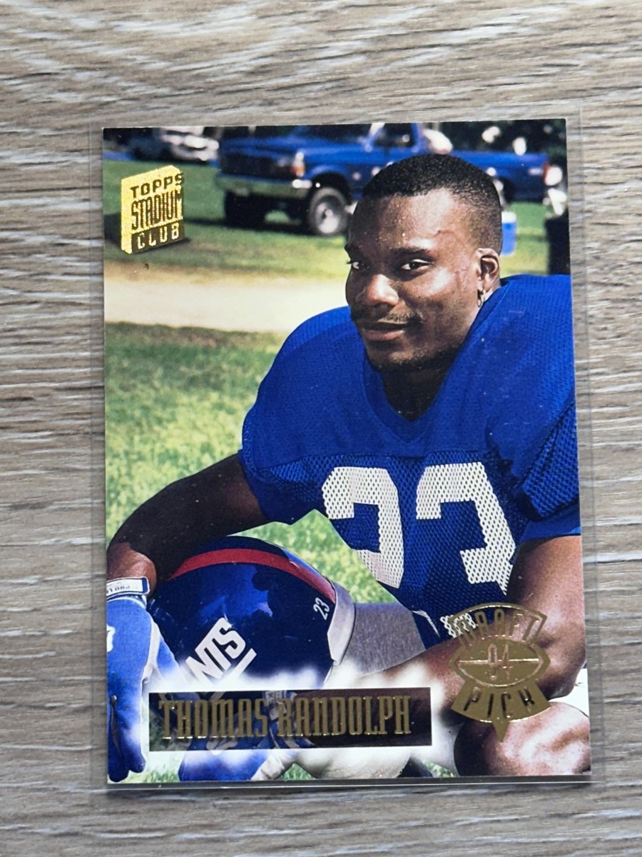 1994 Stadium Club RC 394 New York Giants Rookie Thomas Randolph | eBay