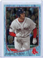 2013 Topps Sapphire #66 Daniel Nava No 14 of 25