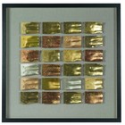Metal Flakes Shadow Box Wall Décor