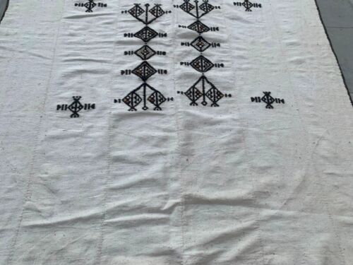 Antique African Fulani Blanket Hand Made Fulani Wedding Blanket Tents Mali - Picture 2 of 9