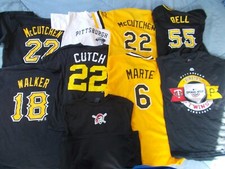 pittsburgh pirates youth tshirt - pick one bell mccutchen marte walker cutch