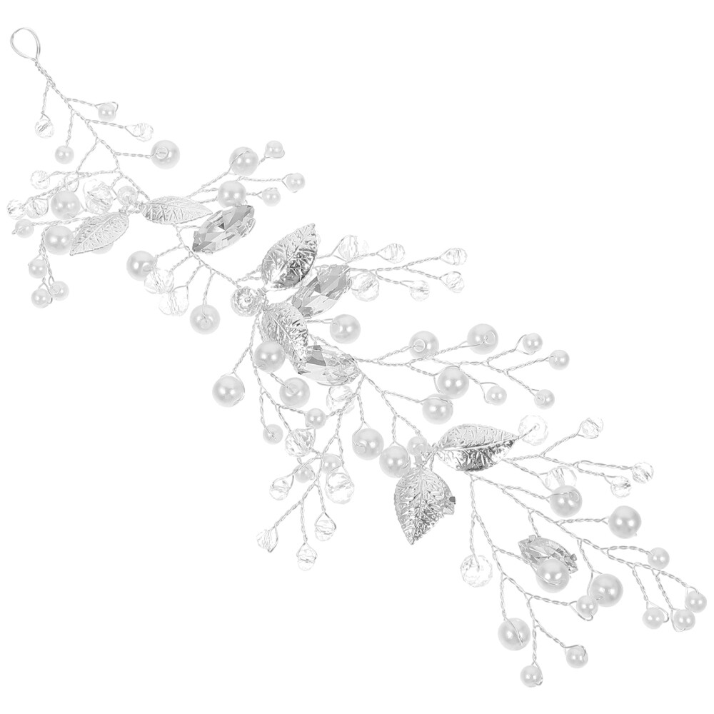 Wedding Hair Accessories for Brides Bridal Headband Women's Pearl