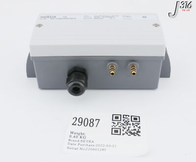 のの 29087 SETRA VERY LOW DIFFERENTIAL PR TRANSD, 2671-MR5LD-2E-G2-CN