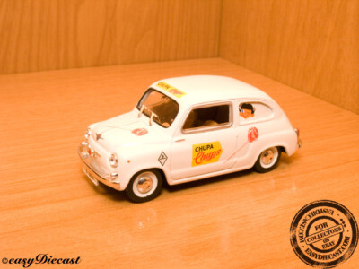 SEAT 600 D FIAT CHUPA-CHUPS CHUPACHUPS 1:43 1966 RARE