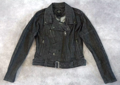 Harley-Davidson Women Slim Fit Denim Biker Black Casual Jean
