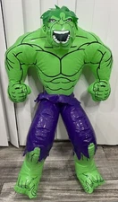 Vintage Marvel 2002 Incredible Hulk Large Rinco Inflatable Blow Up Fair Rare