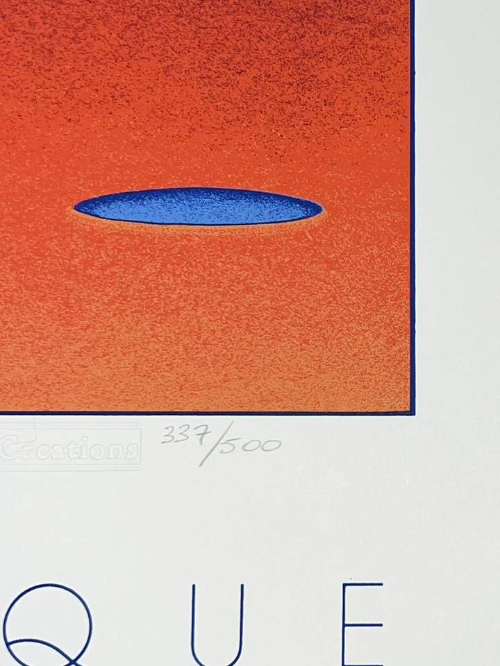 1980 Albuquerque International Balloon Poster signed By MAAN # 337/500 - Image 3 of 4