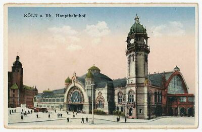 Germany, Koln am Rhein, Hauptbahnhof - Railway Station