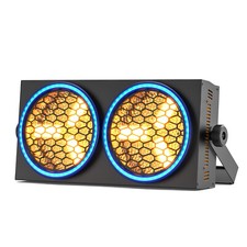 1pcs 250W COB LED Par Light w/RGB LED Strips DMX Stage DJ Audience Blinder Show