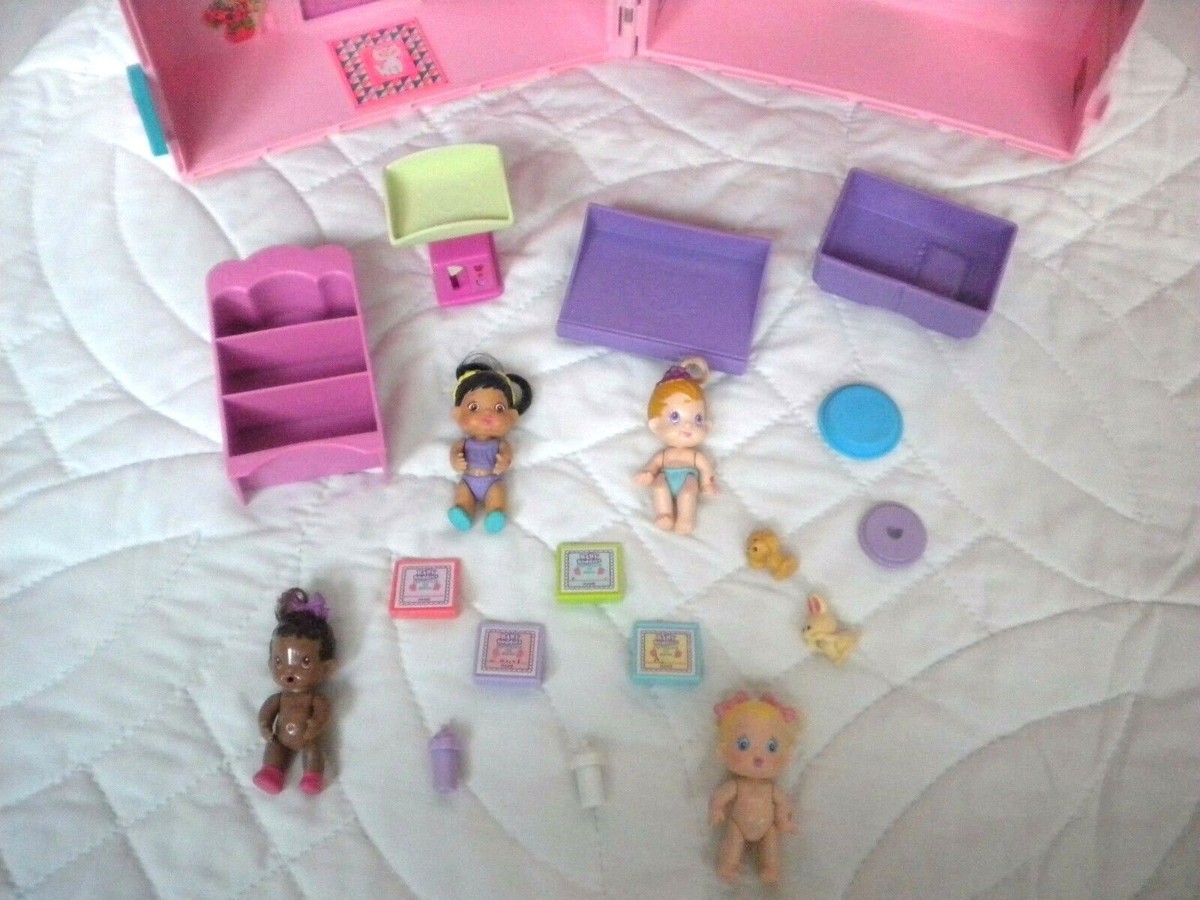 Vintage 90's Kenner Baby Buddies Doll House Nursery Accessories