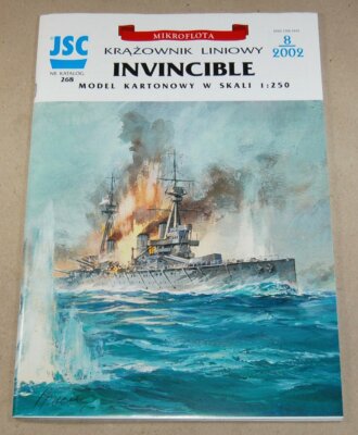 JSC 268 - Schlachtkreuzer HMS Invincible - 1:250