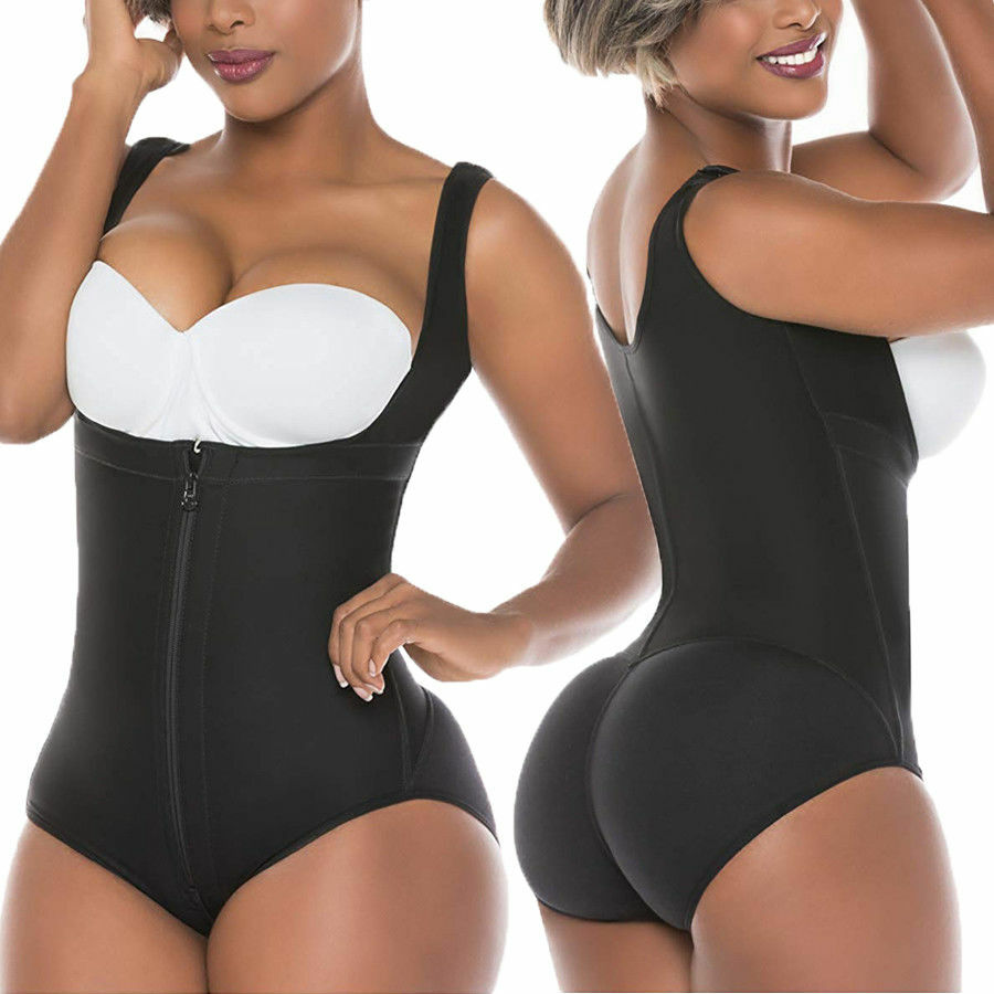 FAJAS REDUCTORAS Colombianas Levanta Cola Post Parto Chirurgia Cincher Body Shaper - Foto 9