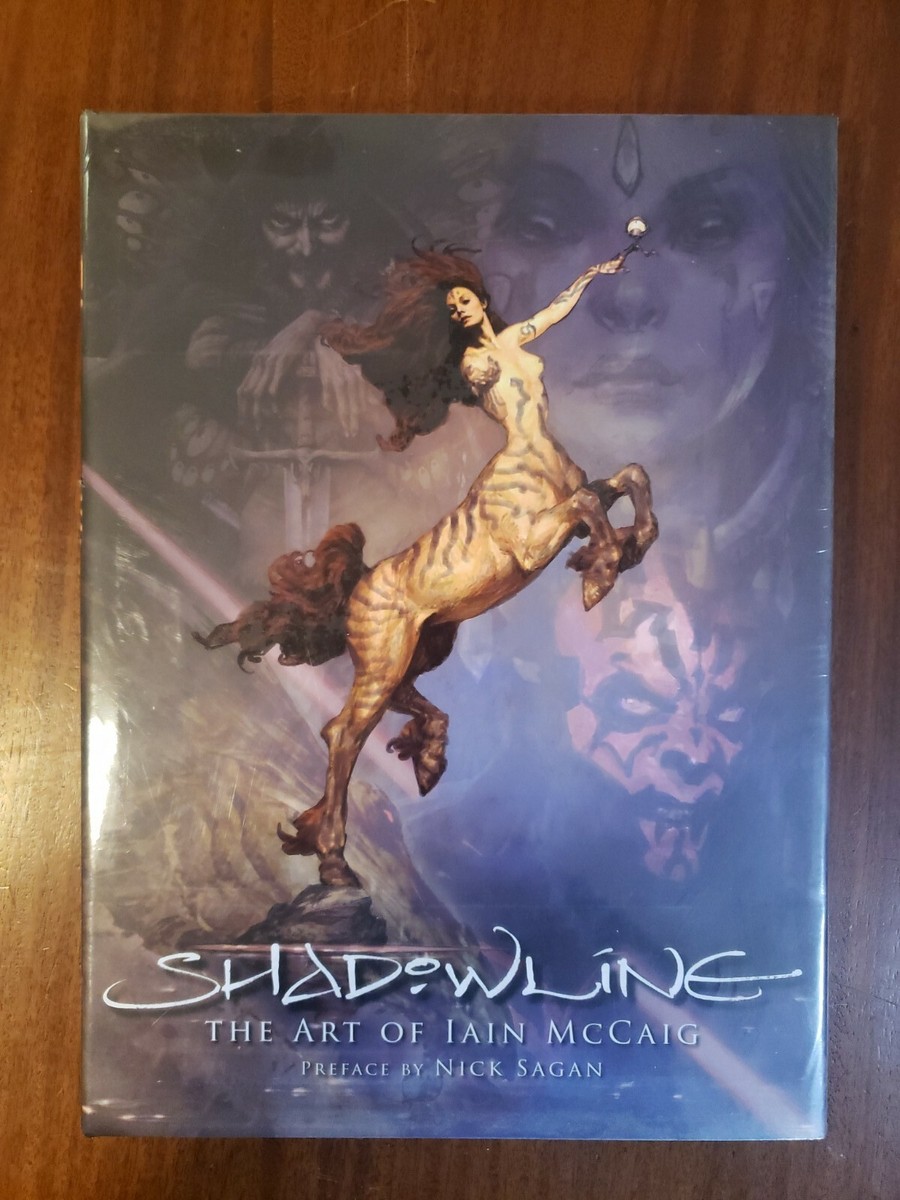 Shadowline: The Art of Iain McCaig 2008-HC; Preface by Nick Sagan