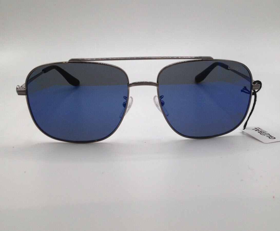 Солнцезащитные очки BMW BW0005 14X Gunmetal Aviator в металлической зеркальной оправе 60-17-145 28690₽