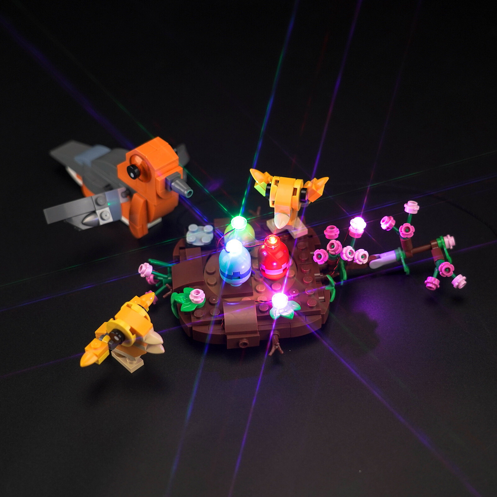 LocoLee Kit Luci LED per Lego 40639 Bird’s Nest foto 4