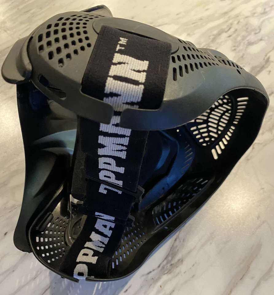 TIPPMANN 彩弹头盔全脸面罩护目镜黑色遮阳板 — 第 3/4 张图片