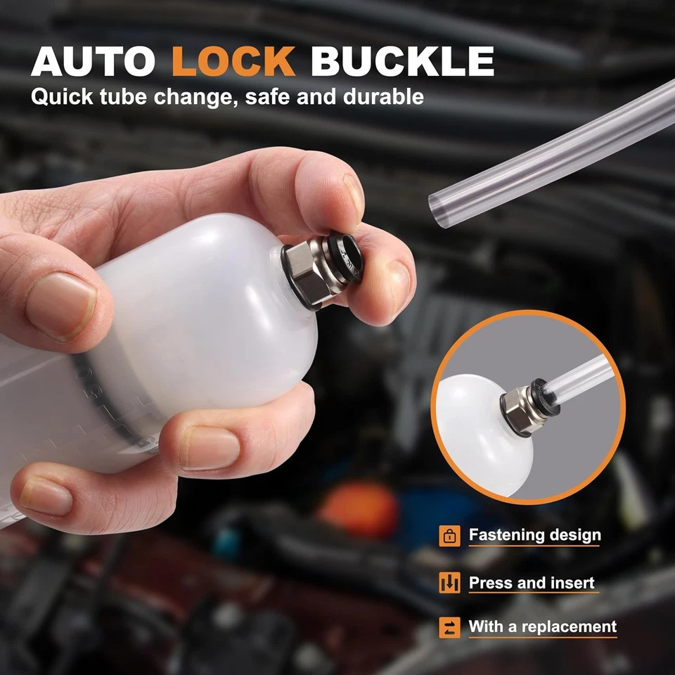 Extractor de fluidos 200cc para automóviles, incluye manguera y tubos. - Image 4 of 4