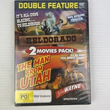 Heldorado & The Man from Utah DVD Region All Double Movie Pack Bran New & Sealed