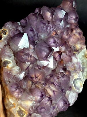 749g 1PC WOW! Super Elestial Skeletal Amethyst Quartz Crystal &Pyramid   g231