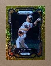 2024 Panini Prizm #294 Jim Palmer Base Gold Shimmer FOTL Parallel #6/7 Orioles