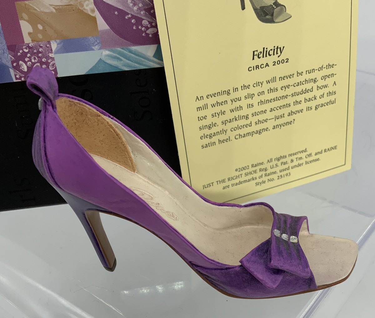Felicity Just The Right Shoe by Raine collectible figurine 2002 | eBay