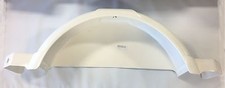 Shorelander 6199701 Left Side White Poly Trailer Fender - 9 Inch