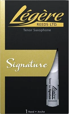 LÉGÈRE REEDS Legere synthetic Signature Tenor Sax/Saxophone Reed 2.0mm to 3.5mm, TSG