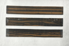 GOLDEN Ebony Griffbretter | Fingerboards | Tonholz | Tonewood | 530 x 75 x 9 mm