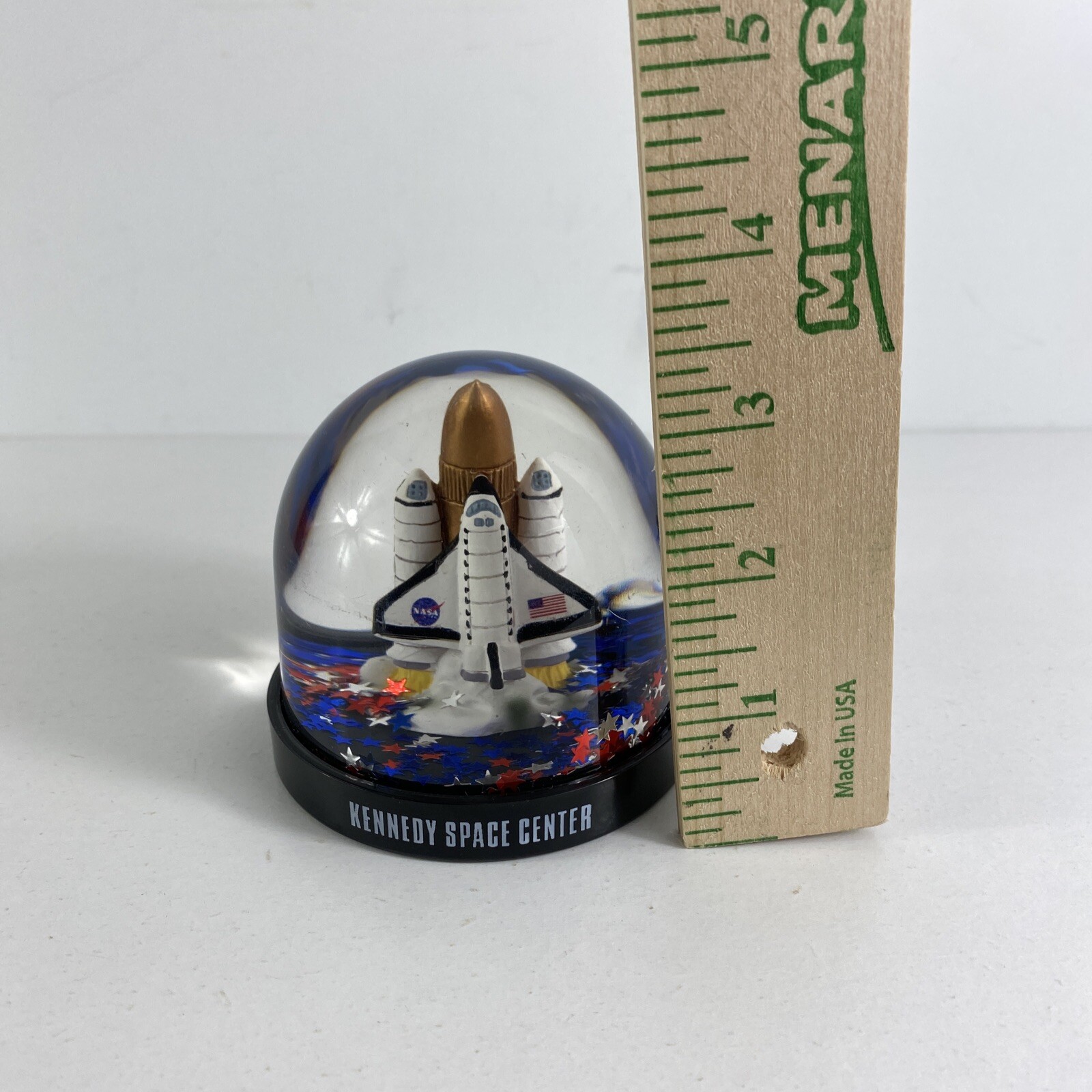 KENNEDY SPACE CENTER SOUVENIR SNOW GLOBE DOME VINTAGE SNOW GLOBE eBay