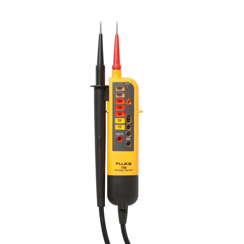 Fluke T90 Voltage & Continuity Tester - Two Pole - Fluke 4016945