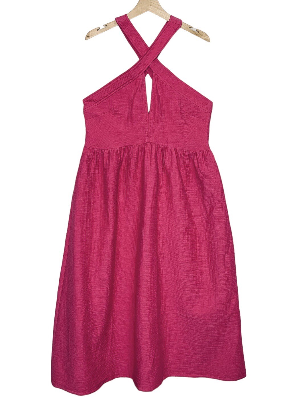 Rachel Comey Terry Keyhole Textured Midi Dress Womens Size Large NWT $595 image 4