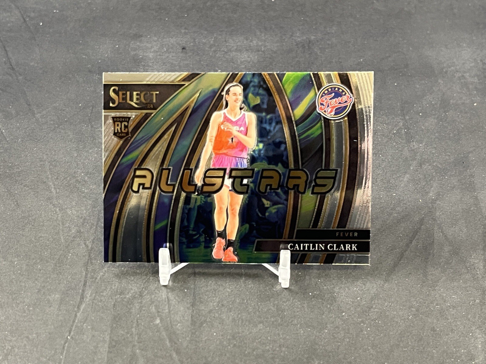 2024 PANINI SELECT WNBA CAITLIN CLARK ALL STARS Rookie Card RC #15 FEVER ROY