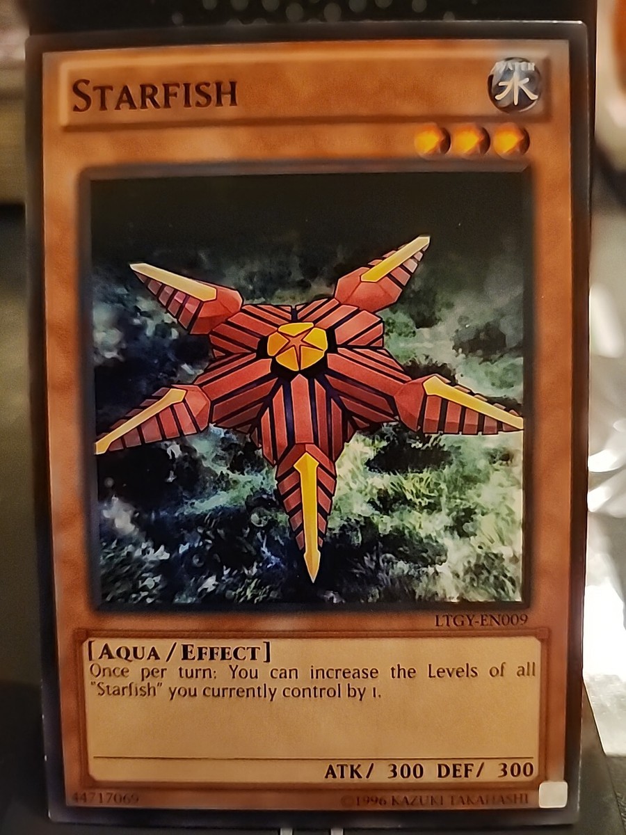 Starfish - Yugioh Water Monster - Vintage | eBay