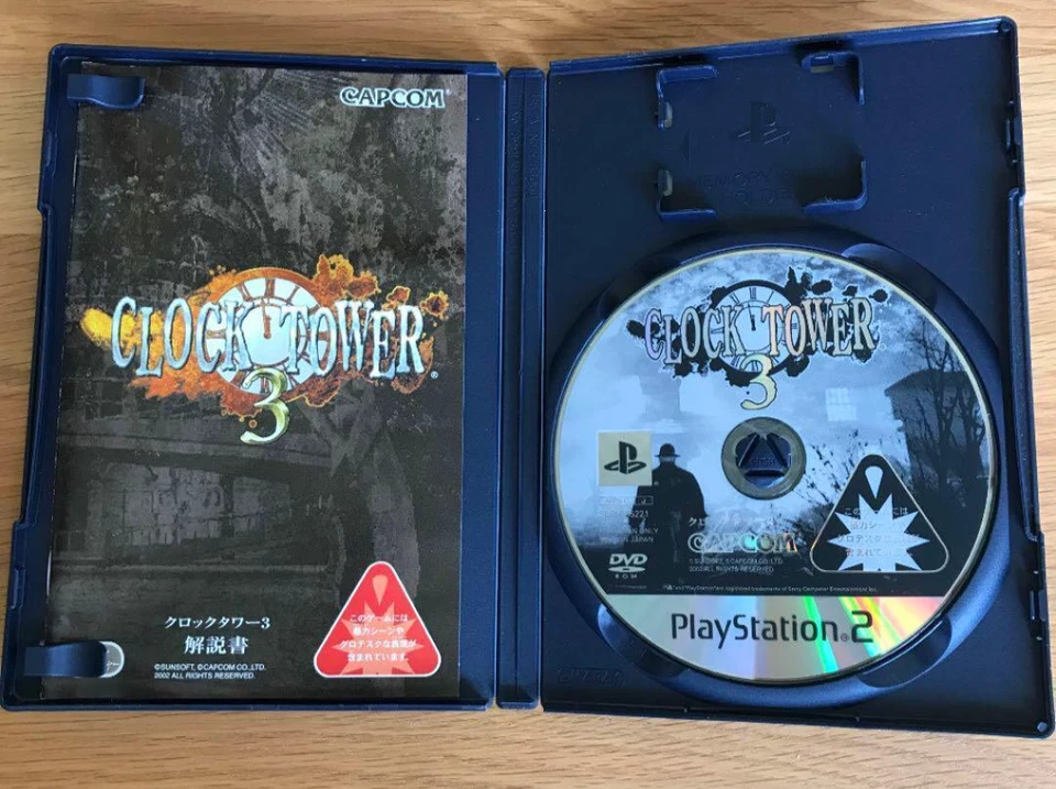 Clock Tower 3 PS2 Japanese Vintage Horror Action Games Capcom From Japan Tested - Image 3 of 4