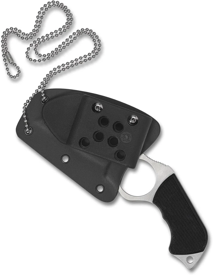 Spyderco Swick 5 Large 2.73" Fixed Plain Edge LC200N Pocket Knife FB14P5 - Image 2 of 4