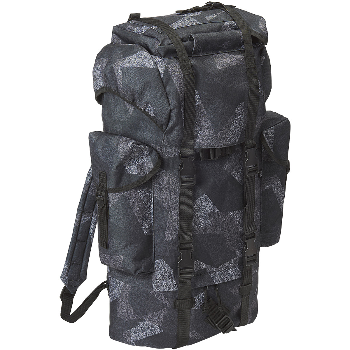 Brandit BW Combat Backpack Urban Army Patrol Bag 65L Rucksack Night Camo  Digital