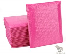 #0 ( Pink ) Poly Bubble Mailers Envelopes Bags 6.5x10 X - Wide CD DVD