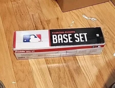 Throw Down Franklin Base Set Baseball,Home Plate,Pitcher's Rubber,3 Bases,White