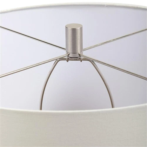 Uttermost Scouts Transitional Ceramic Metal and Fabric Table Lamp in Blue/Green - Picture 5 of 8