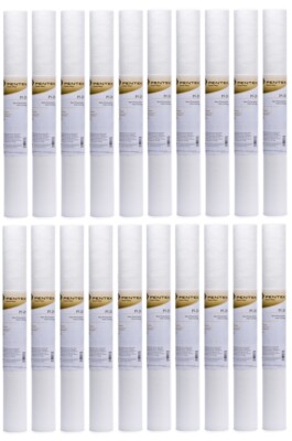 Pentek P5-20 5 Micron 20 x 2.5 Inch Whole House Sediment Water Filter 20 Pack