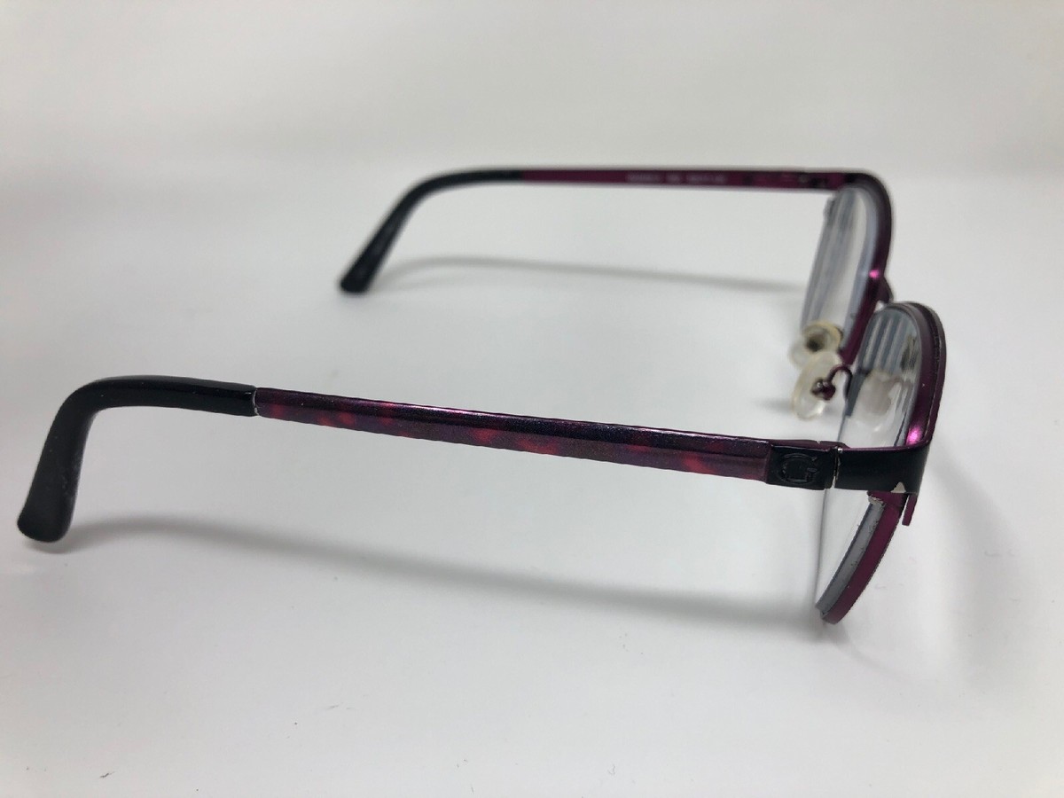 GUESS GU2498-3 002 Eyeglasses Frame 53-17-135 Black/Purple  display picture 1