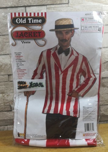BARBER SHOP FANCY DRESS JACKET COSTUME 