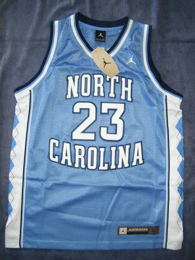 Unc michael sales jordan jersey