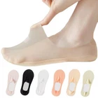 Ladies Summer Ice Silk Socks Mesh Socks Boat Socks Invisible Sock