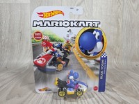Hot Wheels Mario Kart - Blue Yoshi Standard Kart NEU & OVP Top Zustand