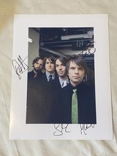 Jars Of Clay Signed Photo 2008 Evergreen State Fair Autographed 8.5x11