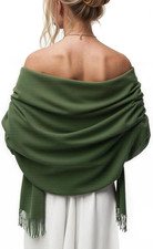 Women's Scarf Pashmina Shawls and Wraps for Evening Dress Wedding Bridal Bridesm