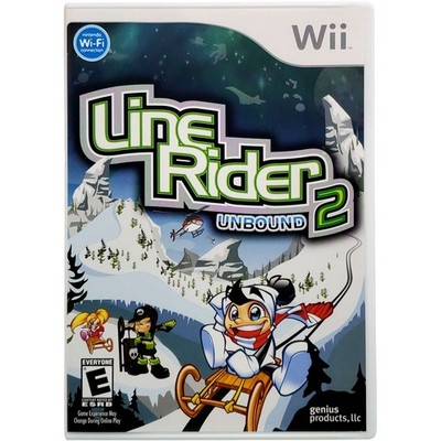 Line Rider 2 Unbound - Nintendo Wii Pristine Tested 1Y Guarantee