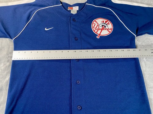 New York Yankees CC Sabathia #52 Jersey Youth Sz XL Blue Blokecore Athleisure - Picture 9 of 10
